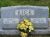 Headstone for Hazel Carpenter and John Kick